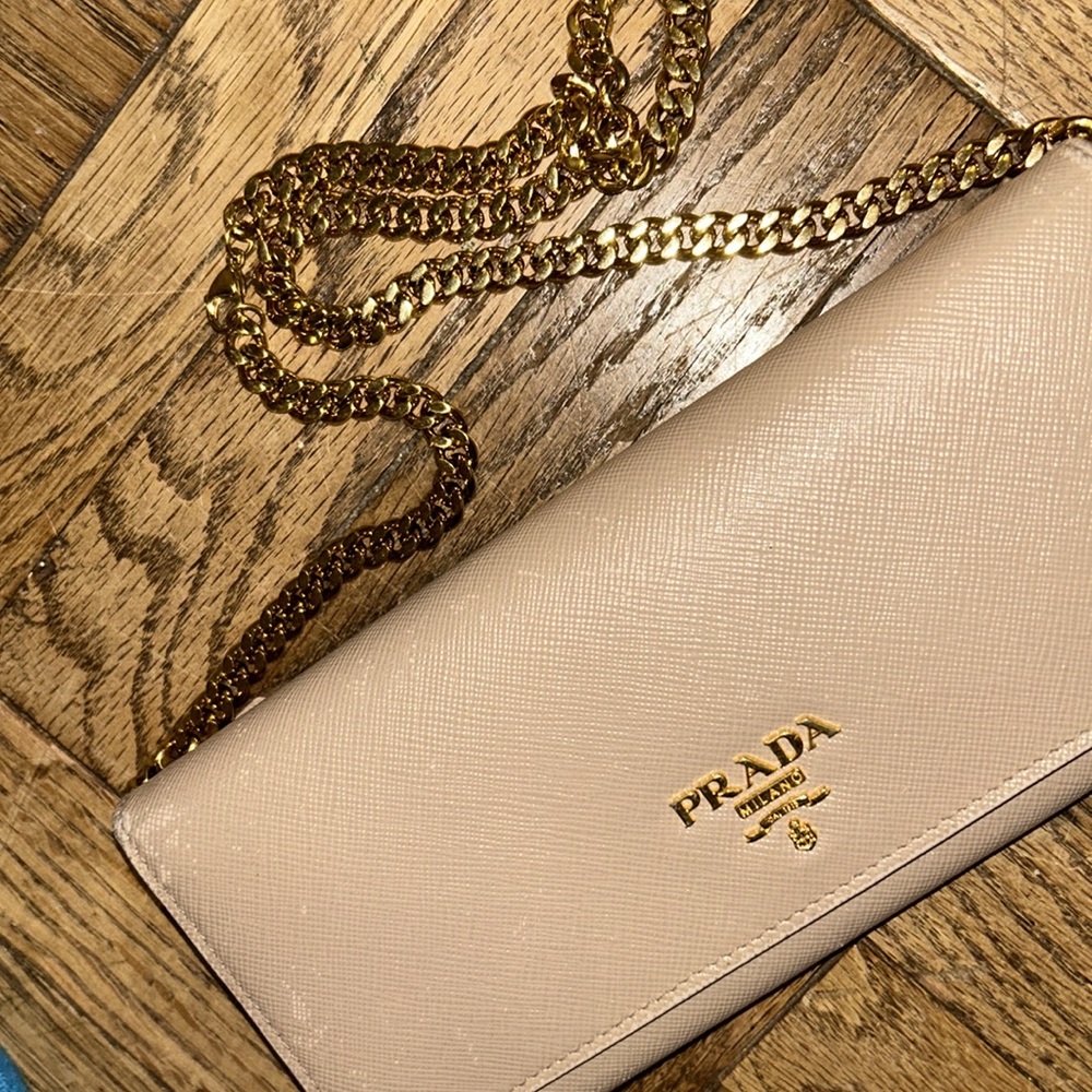 - Prada wallet and chain. - Picture 2 of 2
